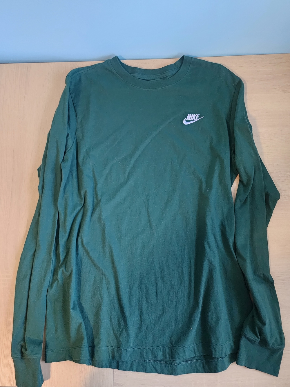 Nike The Nike Tee - GREEN with White Logo